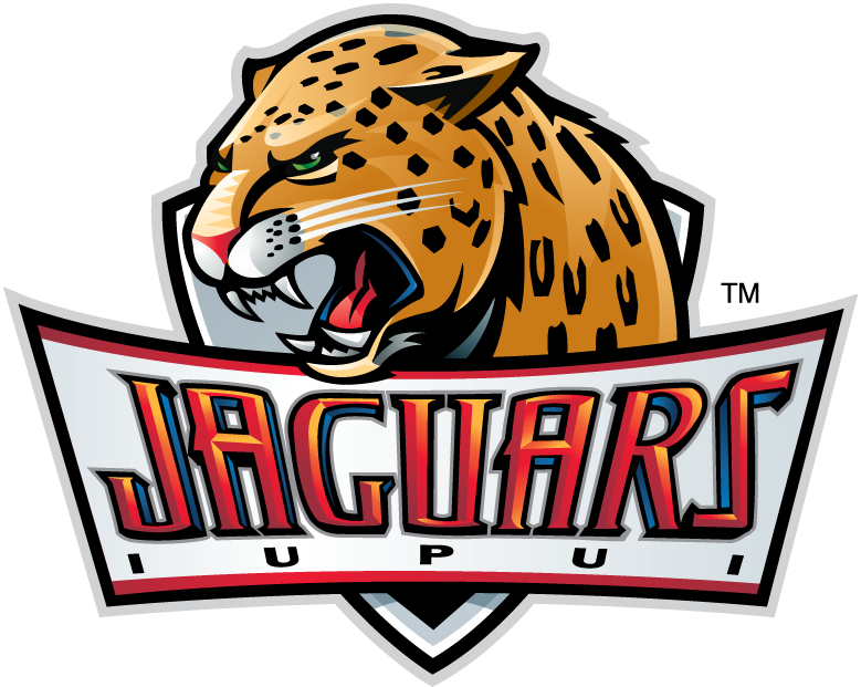 IUPUI Jaguars 2008-Pres Primary Logo iron on paper